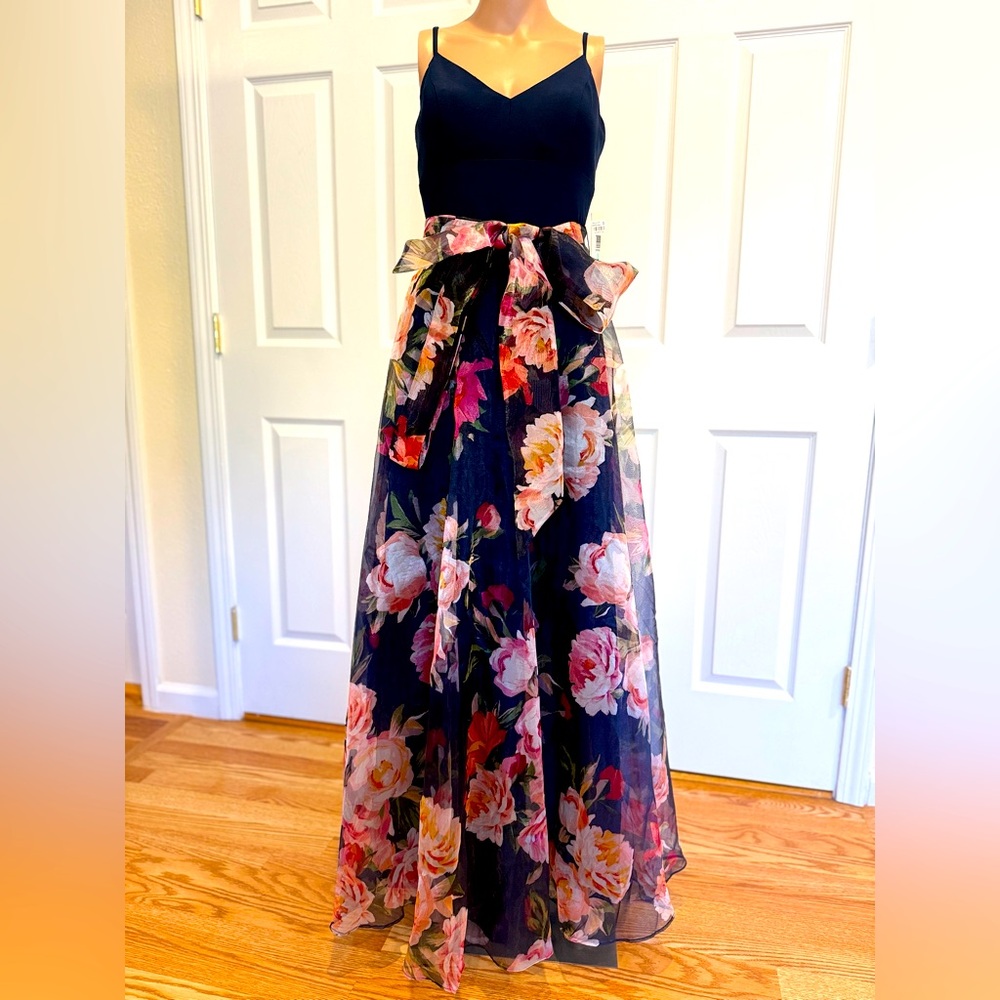 Eliza J Multicolor Floral Dress